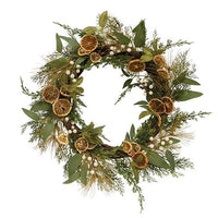 Holiday Orange Wreath, 20