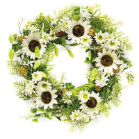 Sunflower & Berries Wreath - The Fox Decor