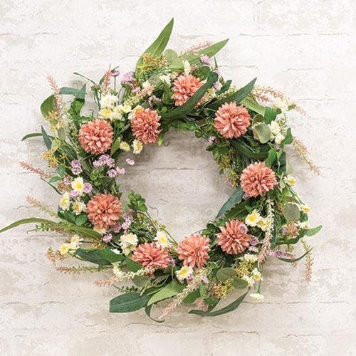 Floral Flair Wreath - The Fox Decor