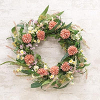 Floral Flair Wreath - The Fox Decor