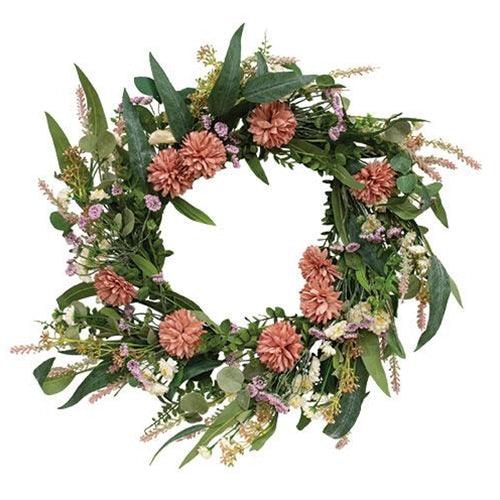 Floral Flair Wreath - The Fox Decor