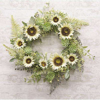 Sunwashed Succulent Wreath, 24