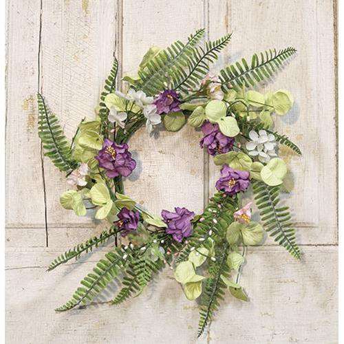 Lakeside Mix Wildflower Wreath, 16" - The Fox Decor