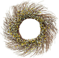 Spring Mix Pip Twig Wreath, 22