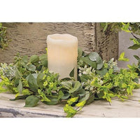 Mixed Queen Ann Heather Wreath, 15