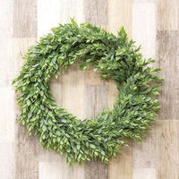 Rainwashed Leaves Wreath - The Fox Decor