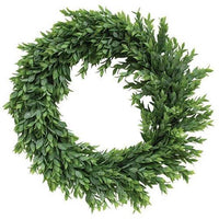Rainwashed Leaves Wreath - The Fox Decor