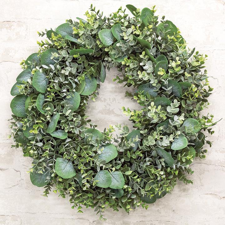 Enclave Eucalyptus Wreath, 20" - The Fox Decor