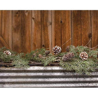 Birch Tipped Cedar Garland, 5ft - The Fox Decor