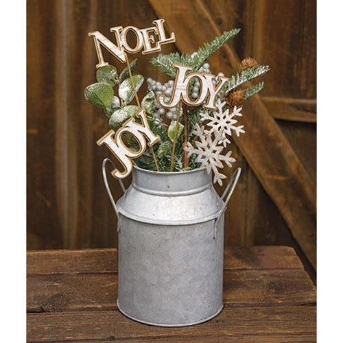 Frosted Fir Berry & Snowflake Pick, 18" - The Fox Decor