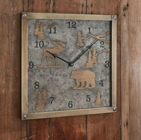 Forester's Wall Clock - Park Designs - The Fox Decor