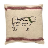 Christmas on the Farm Pillow - The Fox Decor