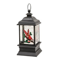 Cardinal Lantern Snowglobe, 3 Asstd. sold individually - The Fox Decor