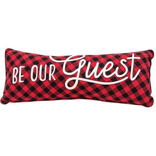 3/set Buffalo Check Season's Greeting Sentiment Pillow - The Fox Decor