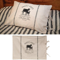 Sweet Feed Farmhouse Stripe King Pillow Sham - The Fox Decor