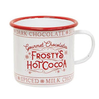 Frosty's Hot Cocoa Enamel Mug - The Fox Decor