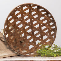 Round Tobacco Basket - The Fox Decor