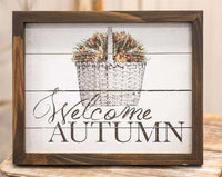 Thumbnail for Welcome Autumn Easel - The Fox Decor
