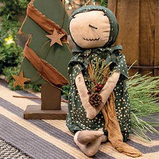 Bonnie Snow Girl Doll - The Fox Decor