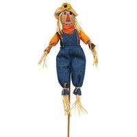 Scarecrow Wand - Soft, Stuffed Scarecrow Doll - The Fox Decor