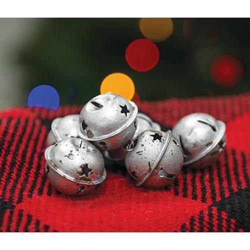 6/Pkg, Jingle Bells, 1" - The Fox Decor