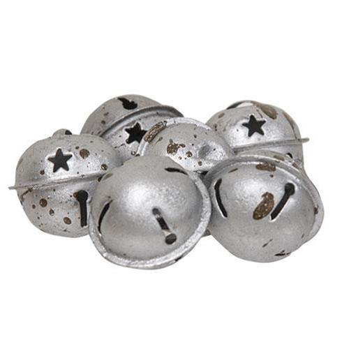 6/Pkg, Jingle Bells, 1" - The Fox Decor