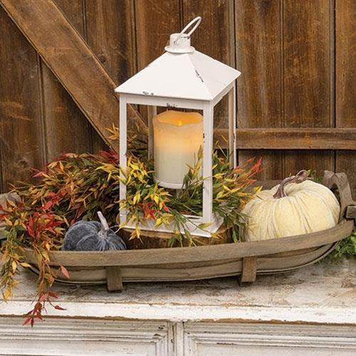 Rustic Oval Tobacco Tray Basket - The Fox Decor