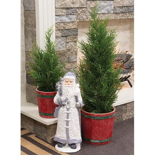 Resin Father Christmas - The Fox Decor