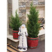 Resin Father Christmas - The Fox Decor