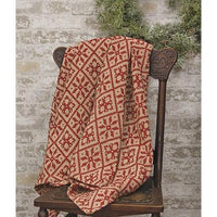 Christmas Rose Throw - The Fox Decor