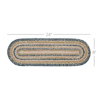 Kaila Oval Jute Braided Table Runner 8