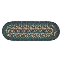Pine Grove Jute Oval Braided Table Runner 8