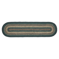 Pine Grove Jute Oval Braided Table Runner 13