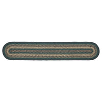 Pine Grove Jute Oval Braided Table Runner 13
