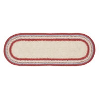 Celebration Jute Oval Runner Braided 13x36 VHC Brands - The Fox Decor