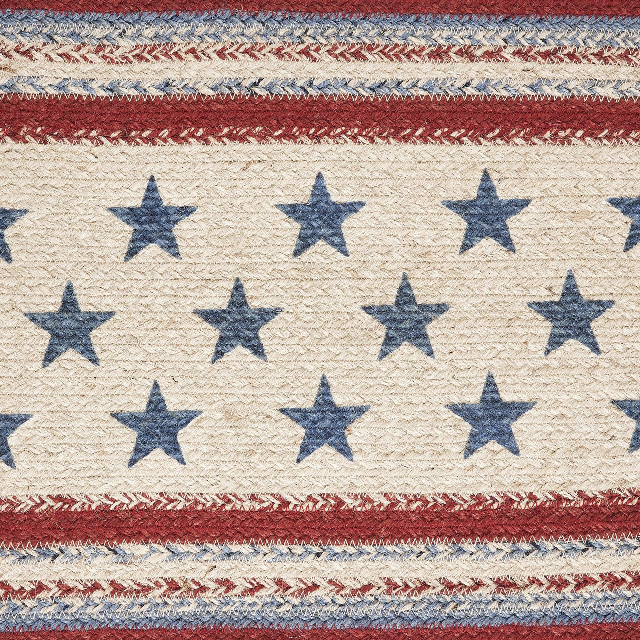 Celebration Jute Oval Runner Braided 13x36 VHC Brands - The Fox Decor