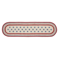 Celebration Jute Oval Runner Braided 13x48 VHC Brands - The Fox Decor