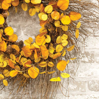Penny Leaf Wreath, 26