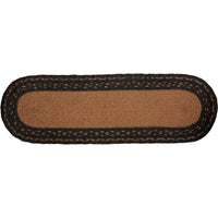 Farmhouse Jute Stair Tread Stencil Stars Oval Latex 8.5x27 VHC Brands - The Fox Decor