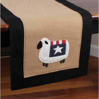 Liberty Sheep Wool Felt Table Runner TR000047 - The Fox Decor