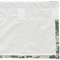 Dorset Green Floral Valance Curtain 16x72 VHC Brands - The Fox Decor