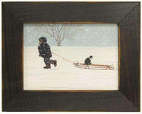 All Aboard Framed Print - The Fox Decor