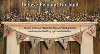 Thumbnail for Believe Pennant Garland, 45