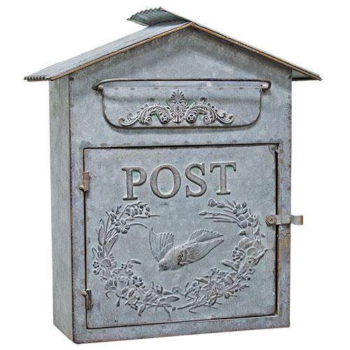 Birdhouse Post Box Mail and Post Boxes CWI+ 