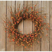 Bittersweet Sunburst Wreath - The Fox Decor