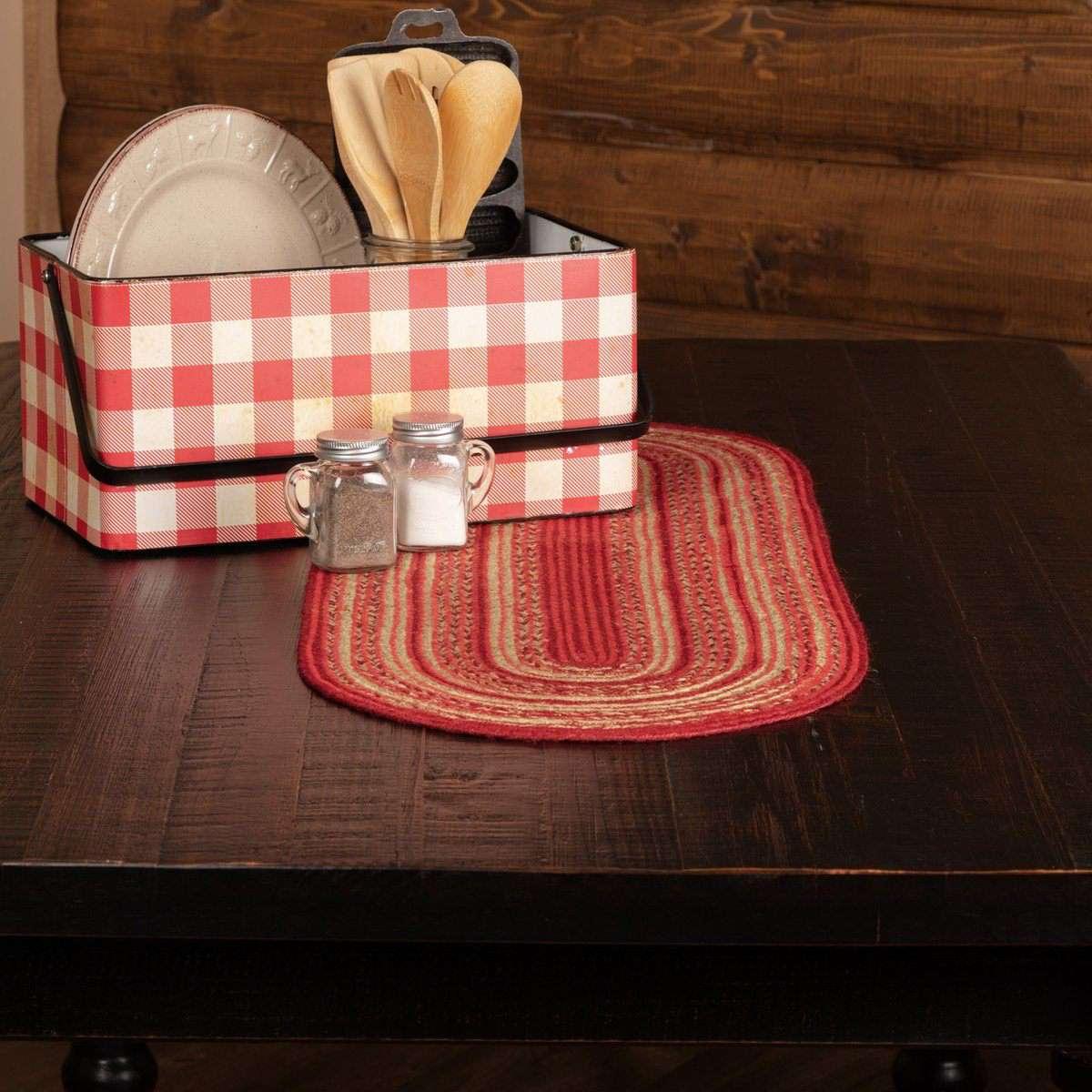 Cunningham Jute Braided Table Runner - The Fox Decor