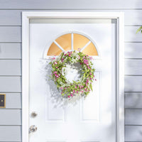 Dusty Miller Flower Wreath - The Fox Decor