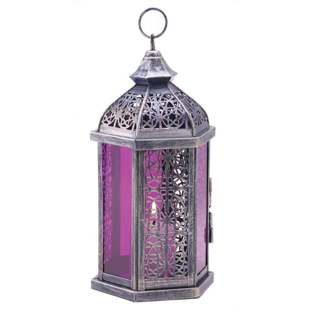 Enchanted Amethyst Candle Lamp - The Fox Decor