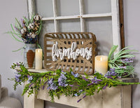 Farmhouse Tobacco Basket Wall Art - The Fox Decor