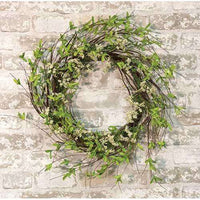 Twig Leaf & Sprite Wreath, 24